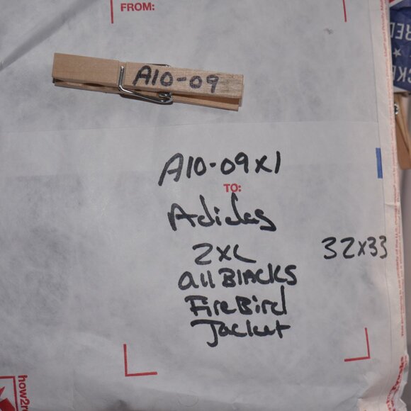 Adidas All Blacks Firebird Jacket Men’s 2XL New Zealand Rugby KG4633 NWT $140 - Picture 11 of 11